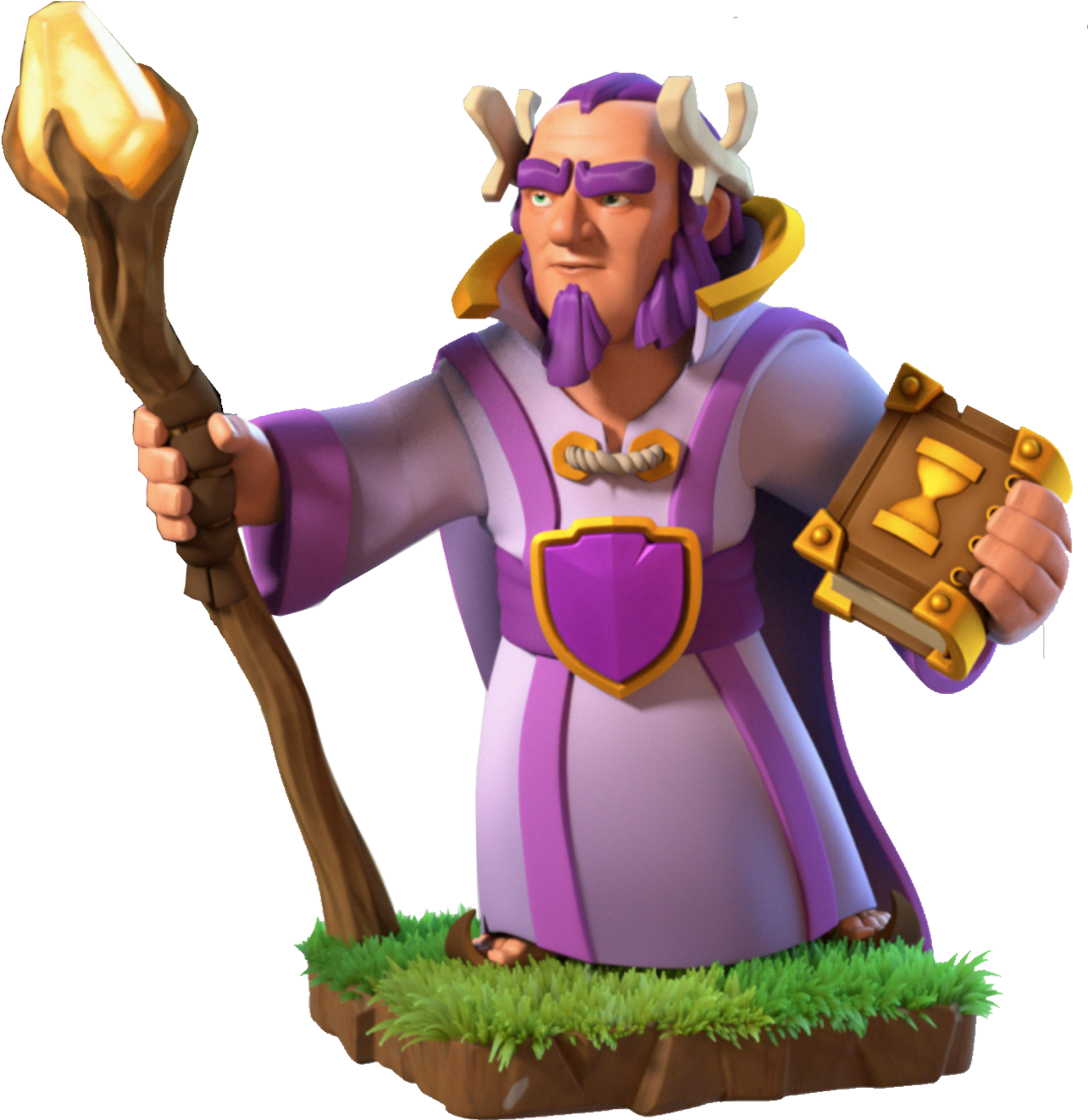 Clashof Clans Mage Character PNG