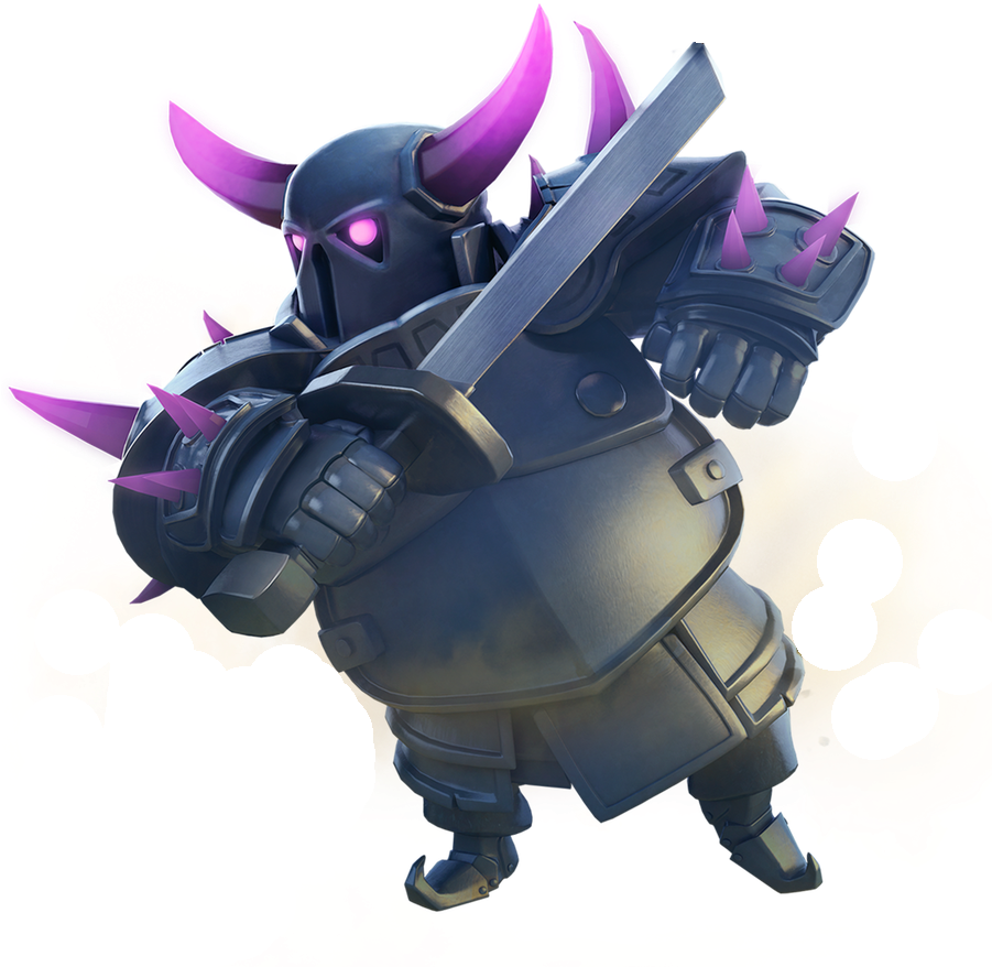 Clashof Clans P. E. K. K. A Character PNG