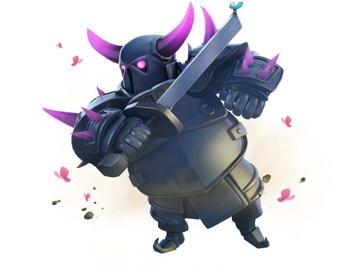 Clashof Clans P. E. K. K. A Character PNG
