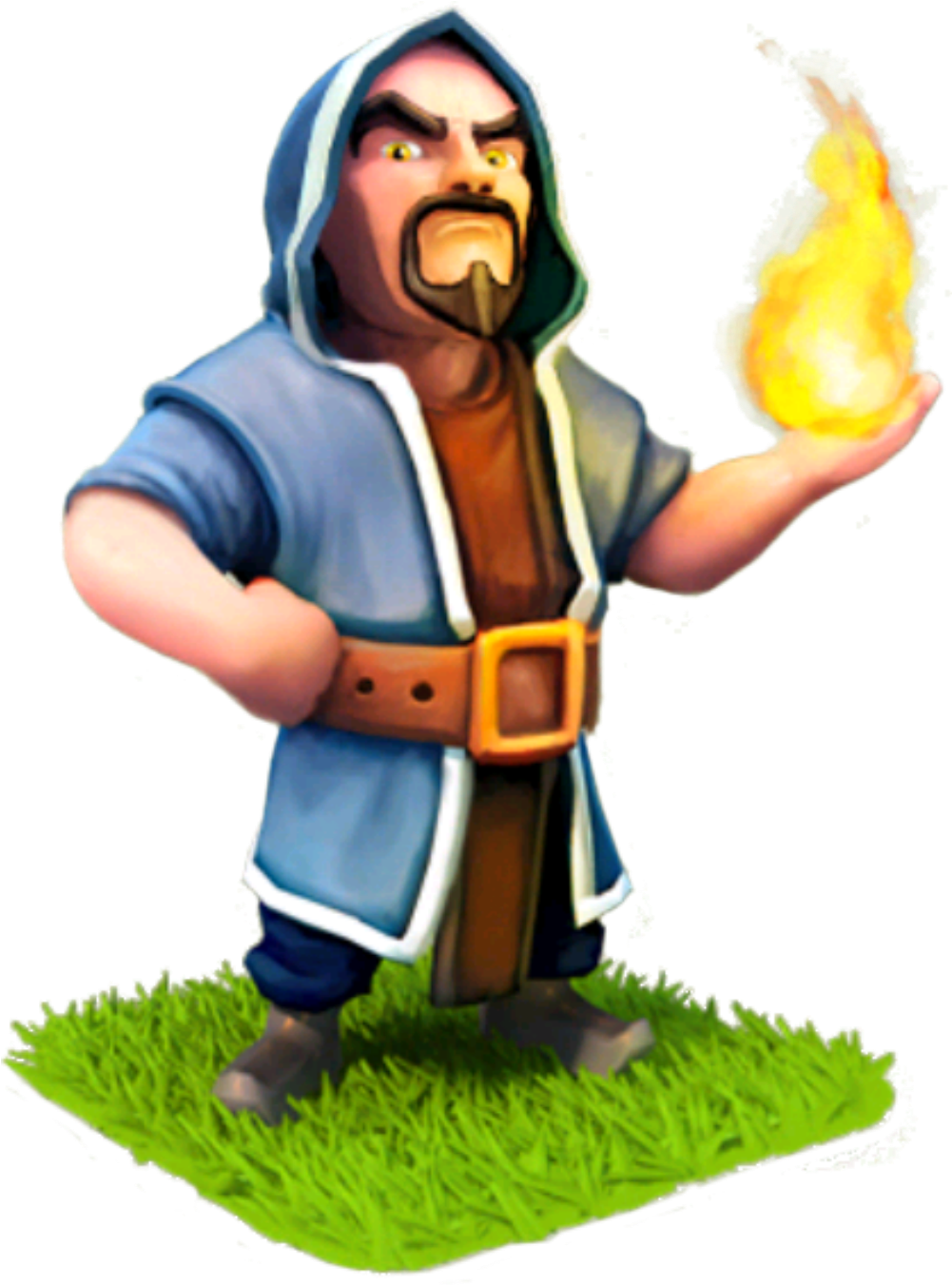 Clashof Clans Wizard Character PNG