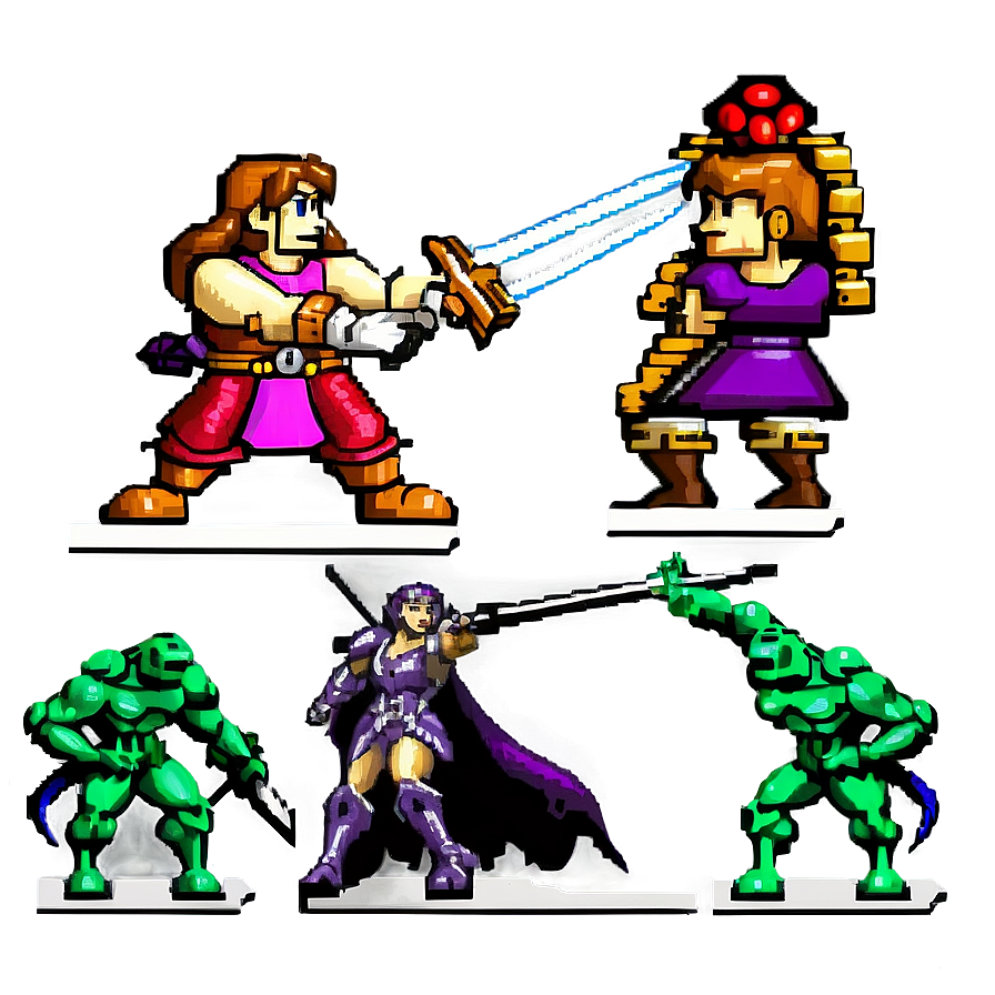 Classic 16 Bit Battle Scenes Png 86 PNG