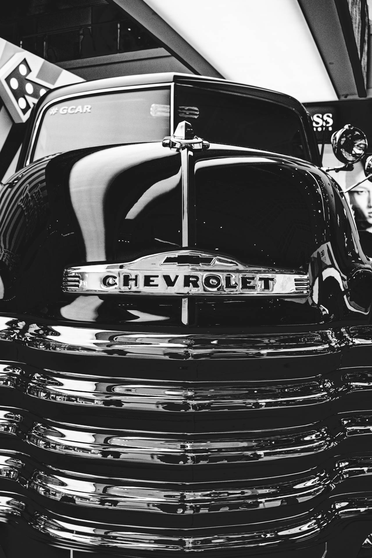 Classic 1930s Chevrolet Logo Wallpaper