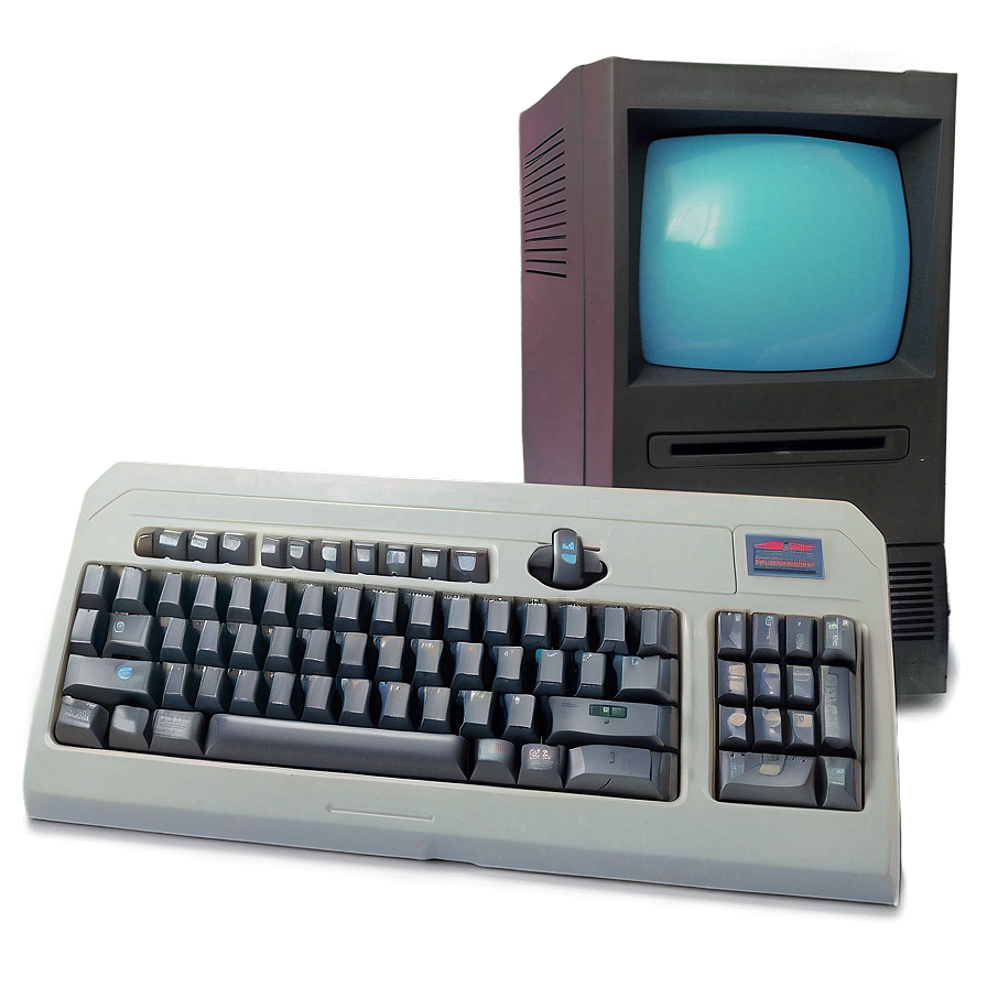 Classic 90s Computer Peripheral Png 06252024 PNG