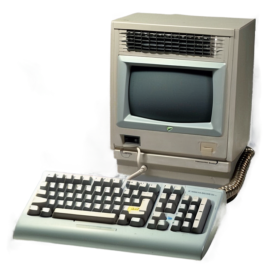 Classic 90s Computer Peripheral Png Dvh23 PNG