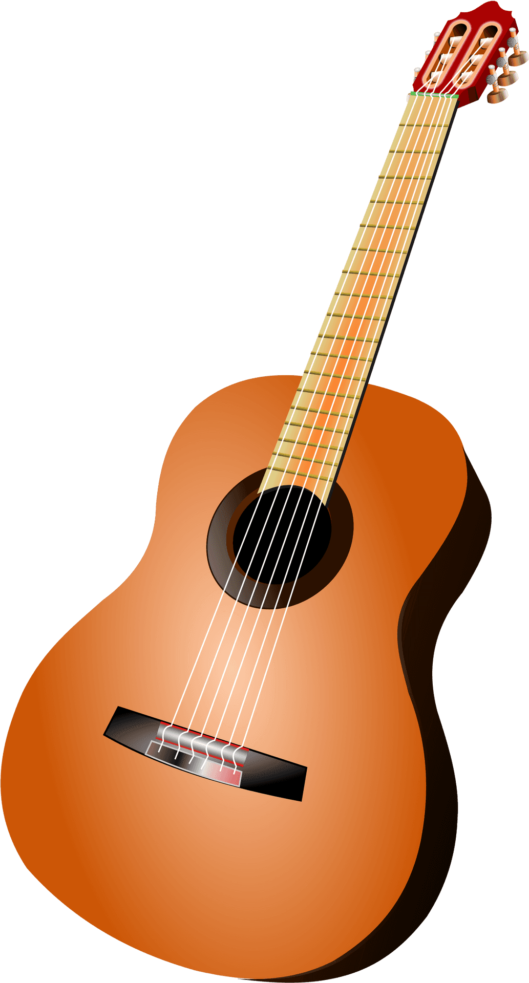 Classic Acoustic Guitar PNG