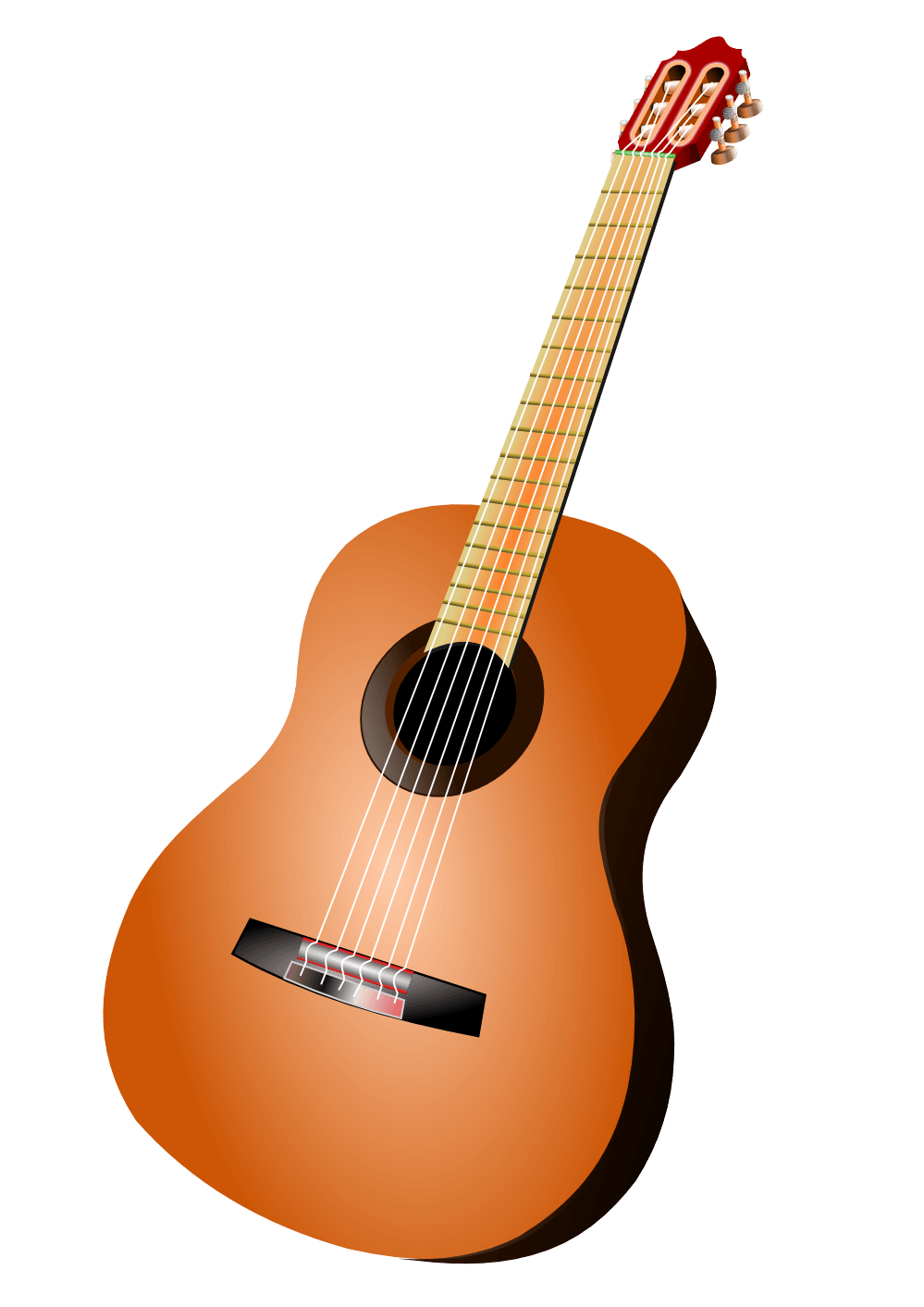 Classic Acoustic Guitar PNG