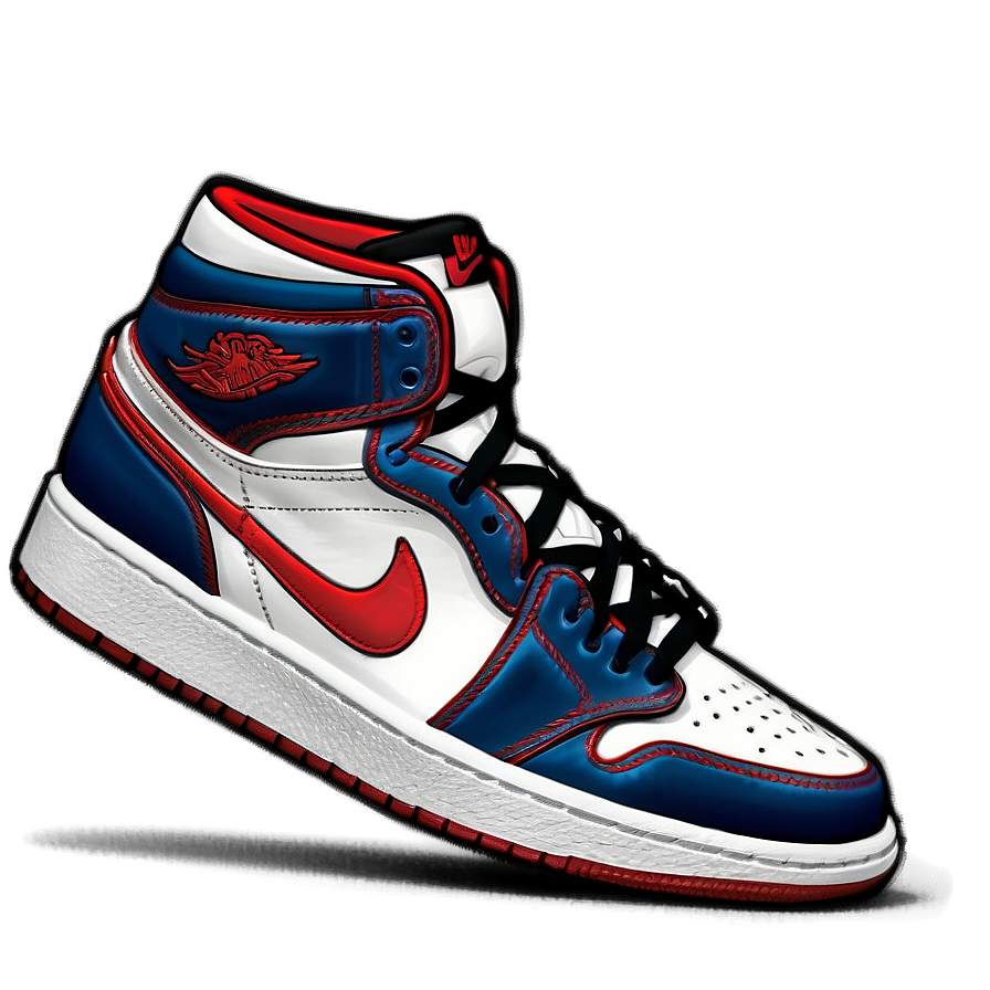 Classic Air Jordan 1 Design Png 58 PNG