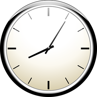 Classic Analog Clock PNG