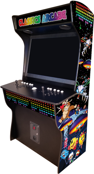 Classic Arcade Machine PNG