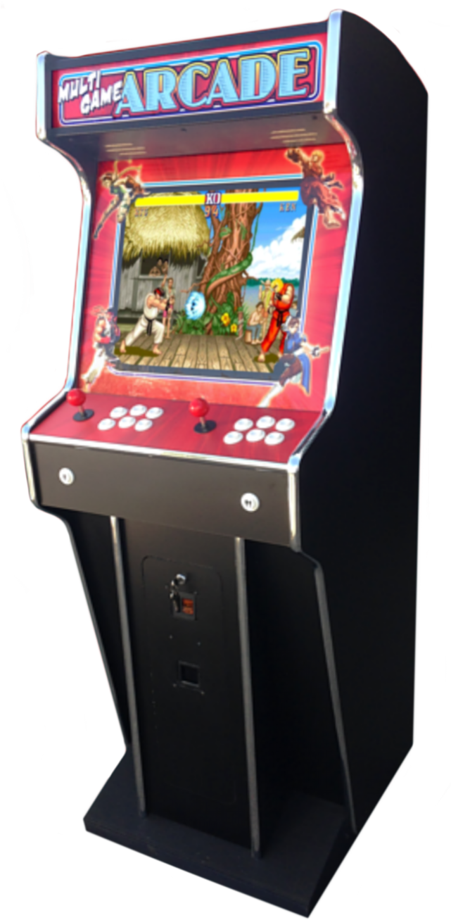 Classic Arcade Machine Street Fighter PNG