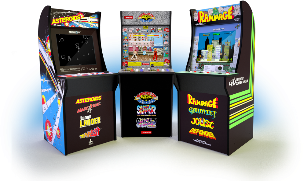 Classic Arcade Machines Collection PNG
