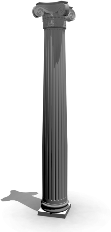 Classic Architectural Column PNG