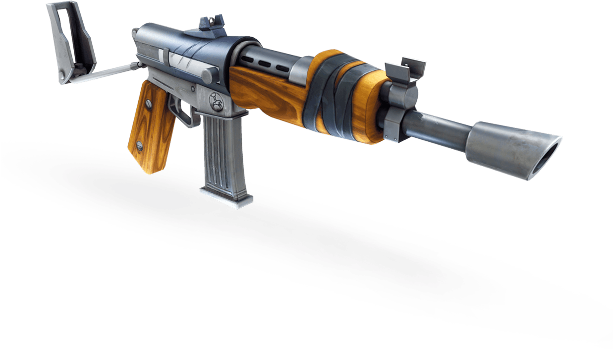 Classic Assault Rifle Isolated PNG
