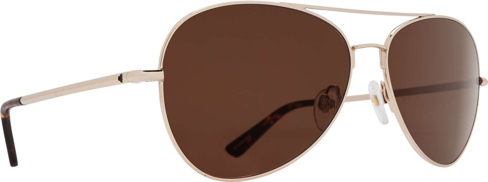 Classic Aviator Sunglasses Brown Lens PNG