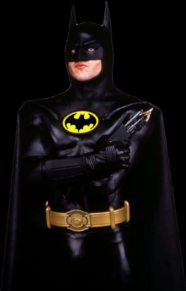 Classic Batman Costume PNG