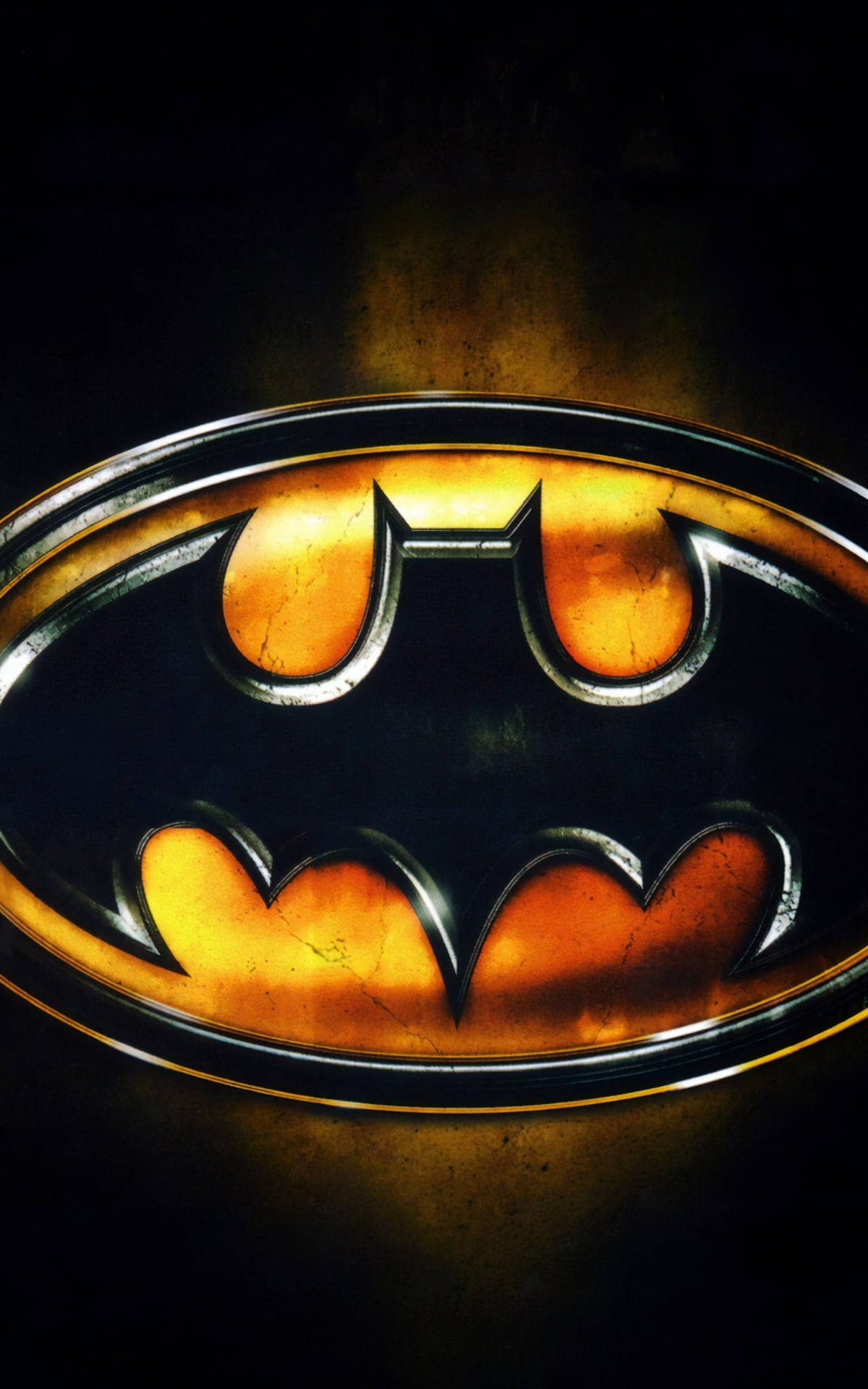 Classic Batman Logo Art Wallpaper