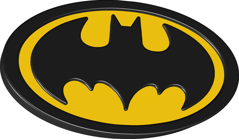 Classic Batman Logo PNG