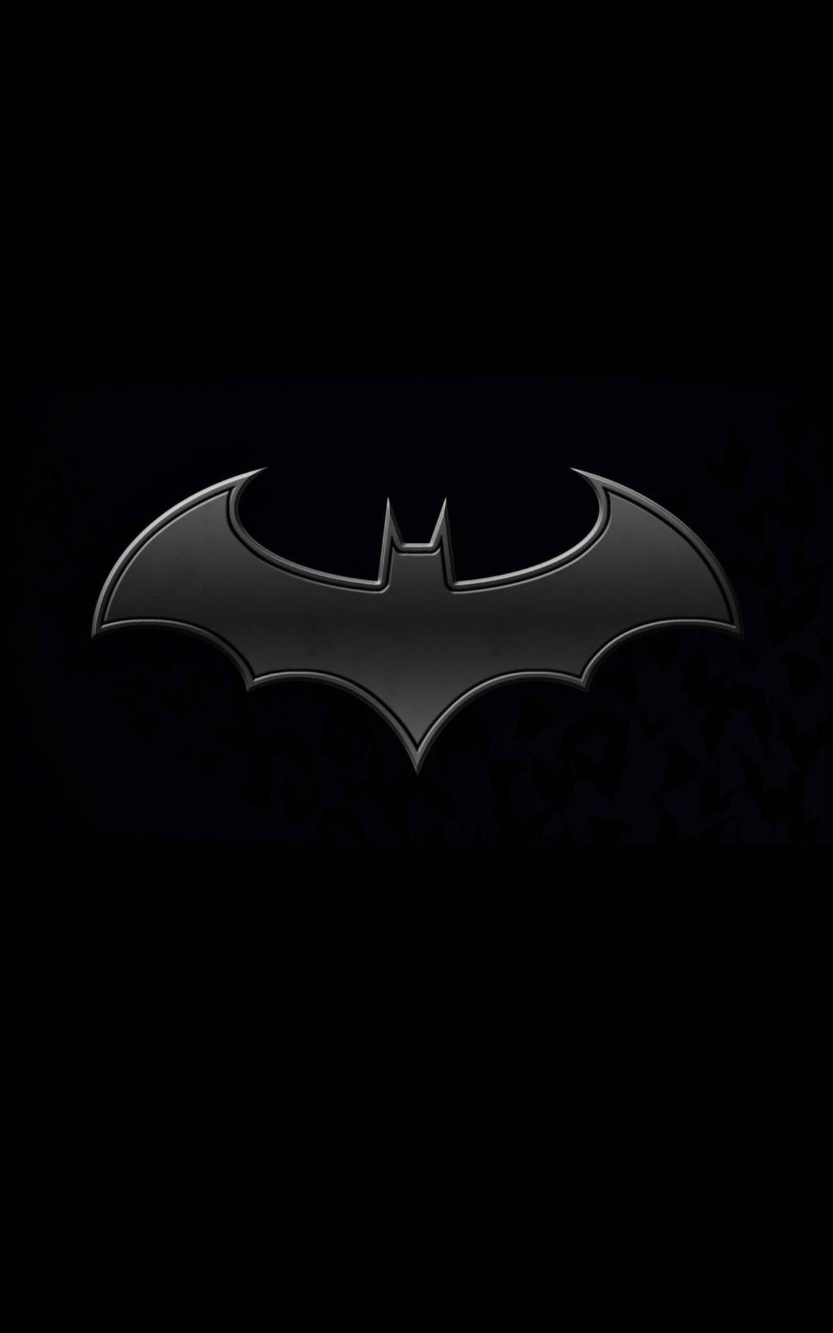 Download Classic Batman Logo For Phone Wallpaper 