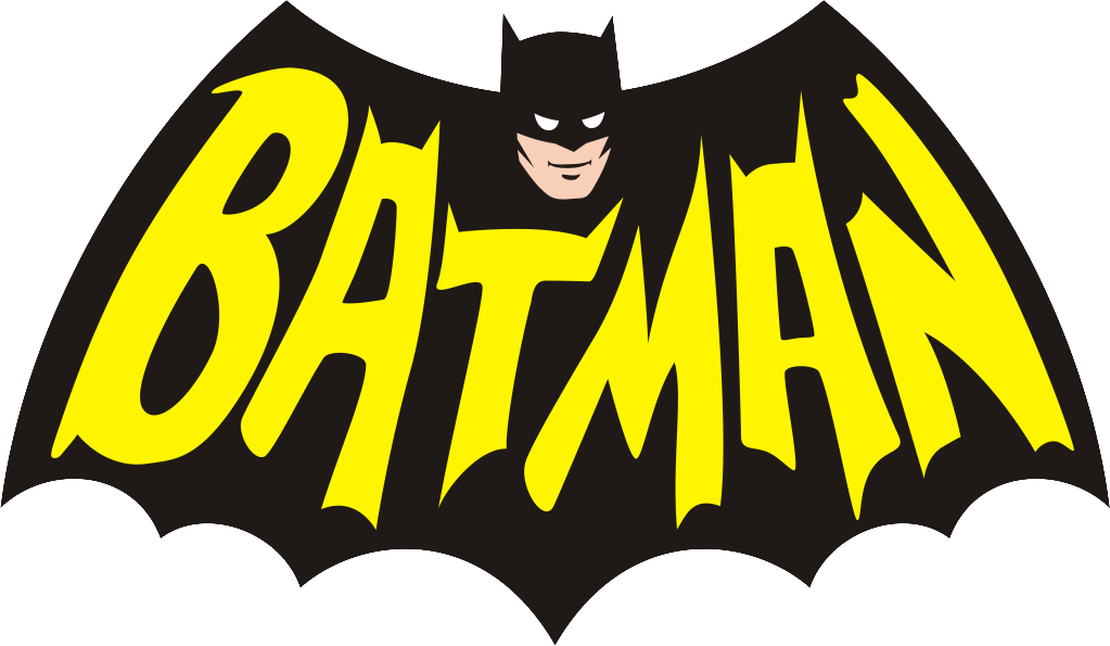 Classic Batman Logowith Character PNG