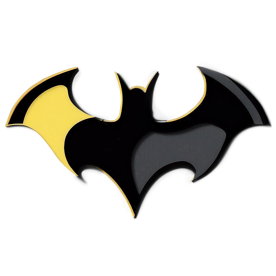 Classic Batman Symbol Png Svm PNG