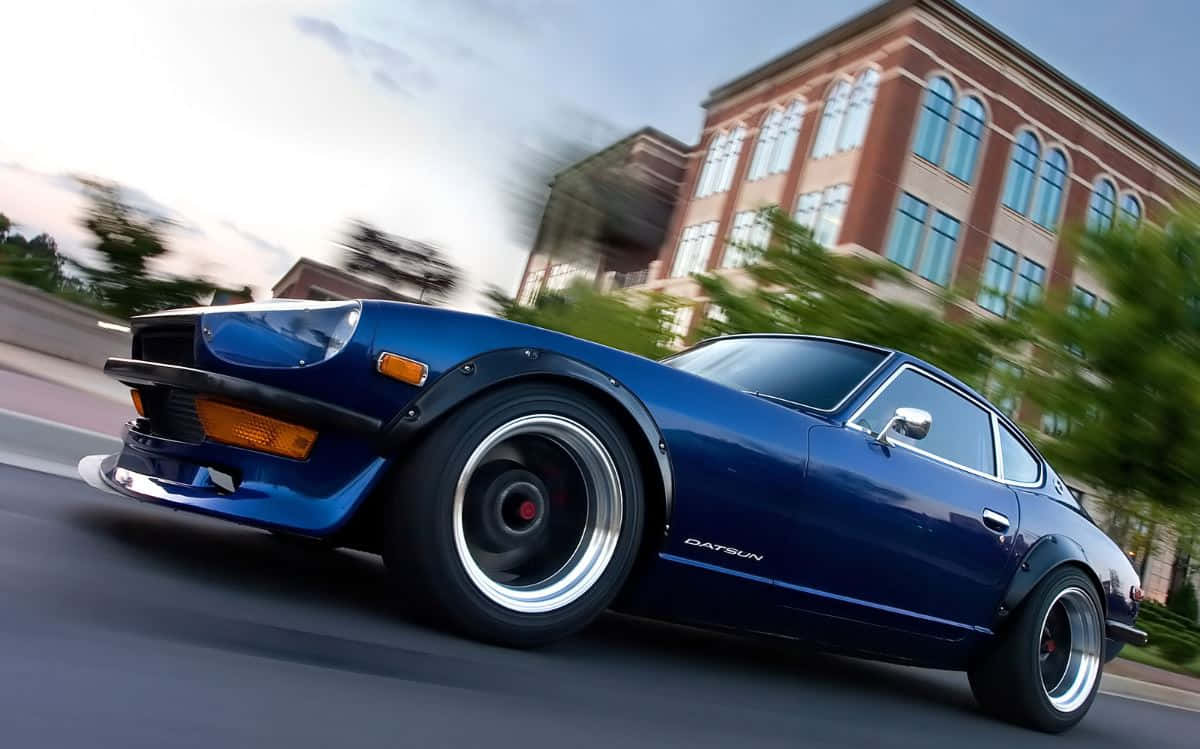 Classic Beauty Of A Datsun 240z Wallpaper