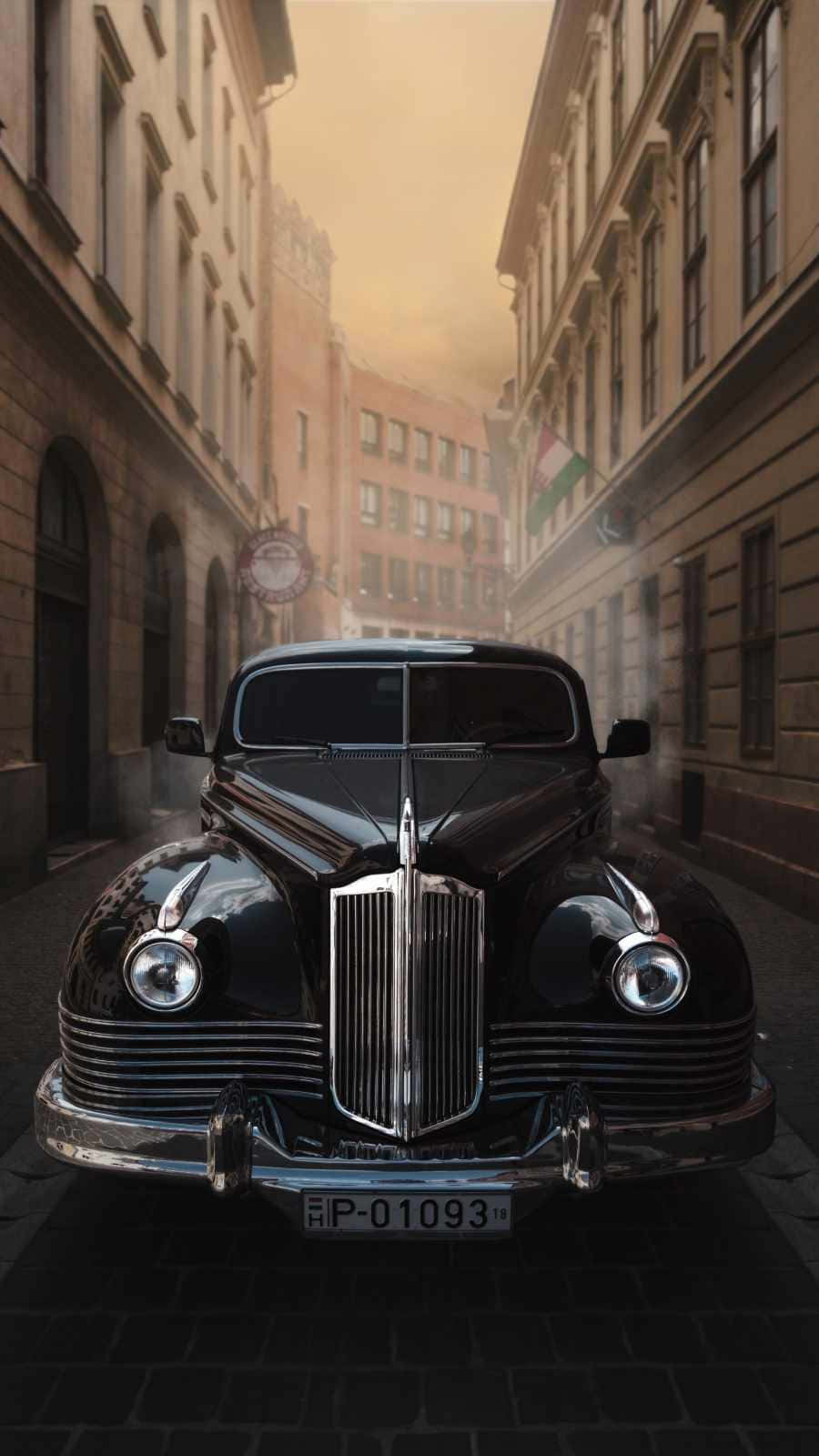 Classic Beauty, Retro Car Majesty Wallpaper