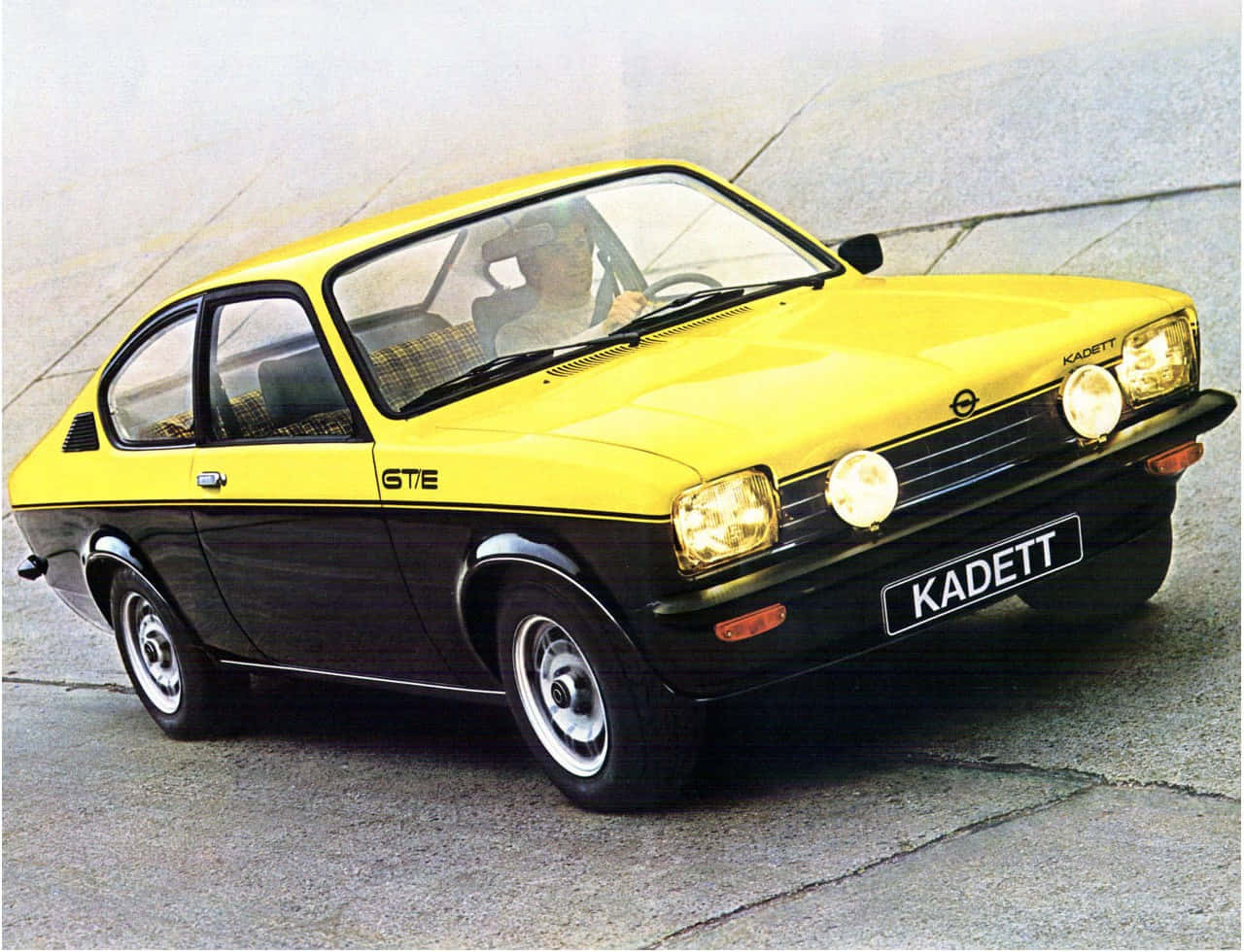 Classic Beauty - The Opel Kadett Wallpaper
