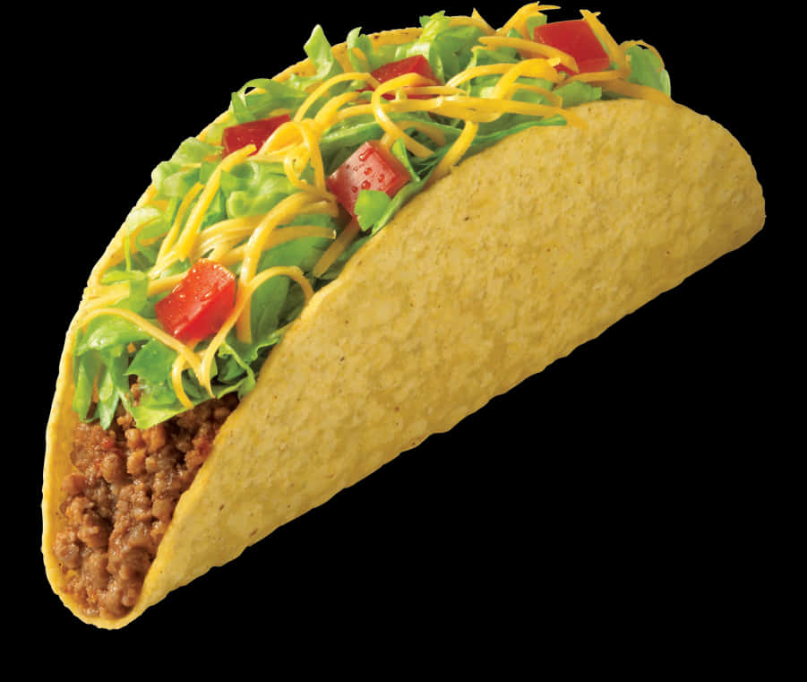 Classic Beef Taco PNG