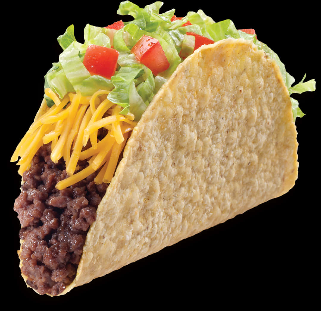 Classic Beef Taco PNG