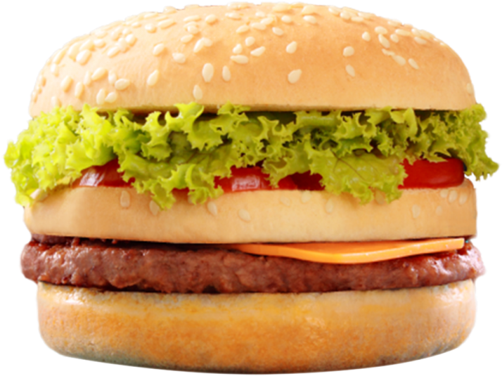 Classic Big Mac Burger PNG