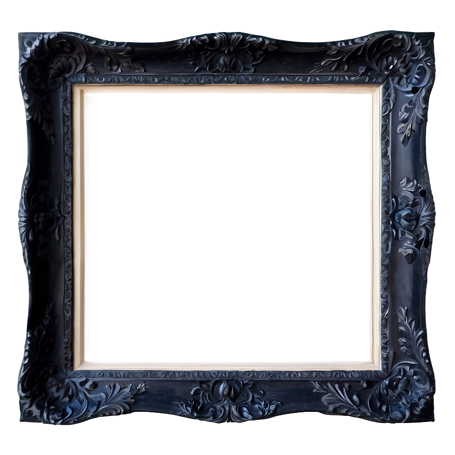 Classic Black Frame Png 05252024 PNG