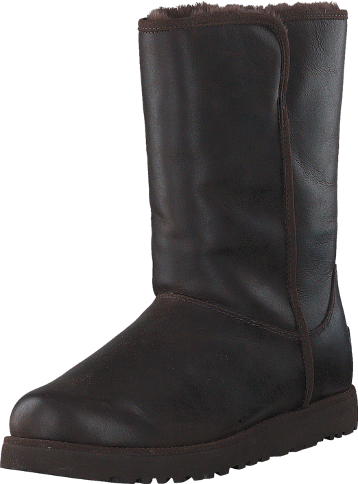 Classic Black Leather Boot PNG