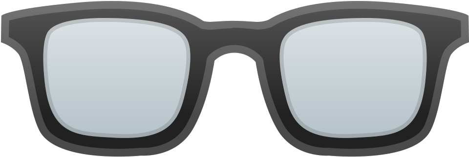 Classic Black Sunglasses Illustration PNG
