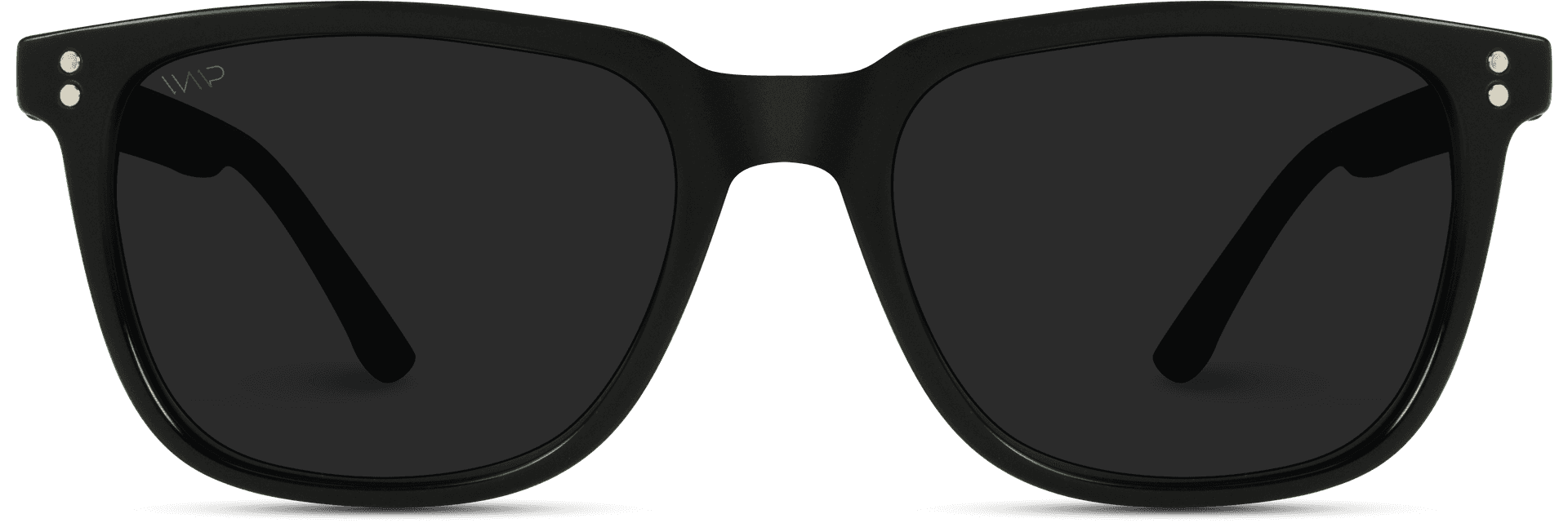 Classic Black Sunglasses Product View PNG