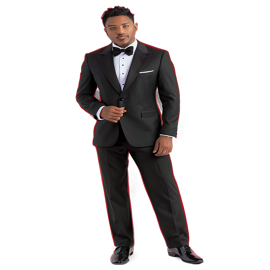 Download Classic Black Tuxedo Png Upo | Wallpapers.com