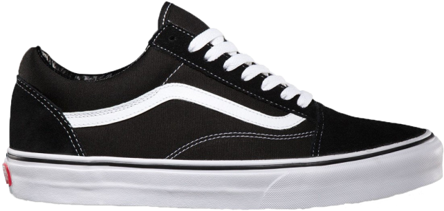 Download Classic Black Vans Sneaker | Wallpapers.com