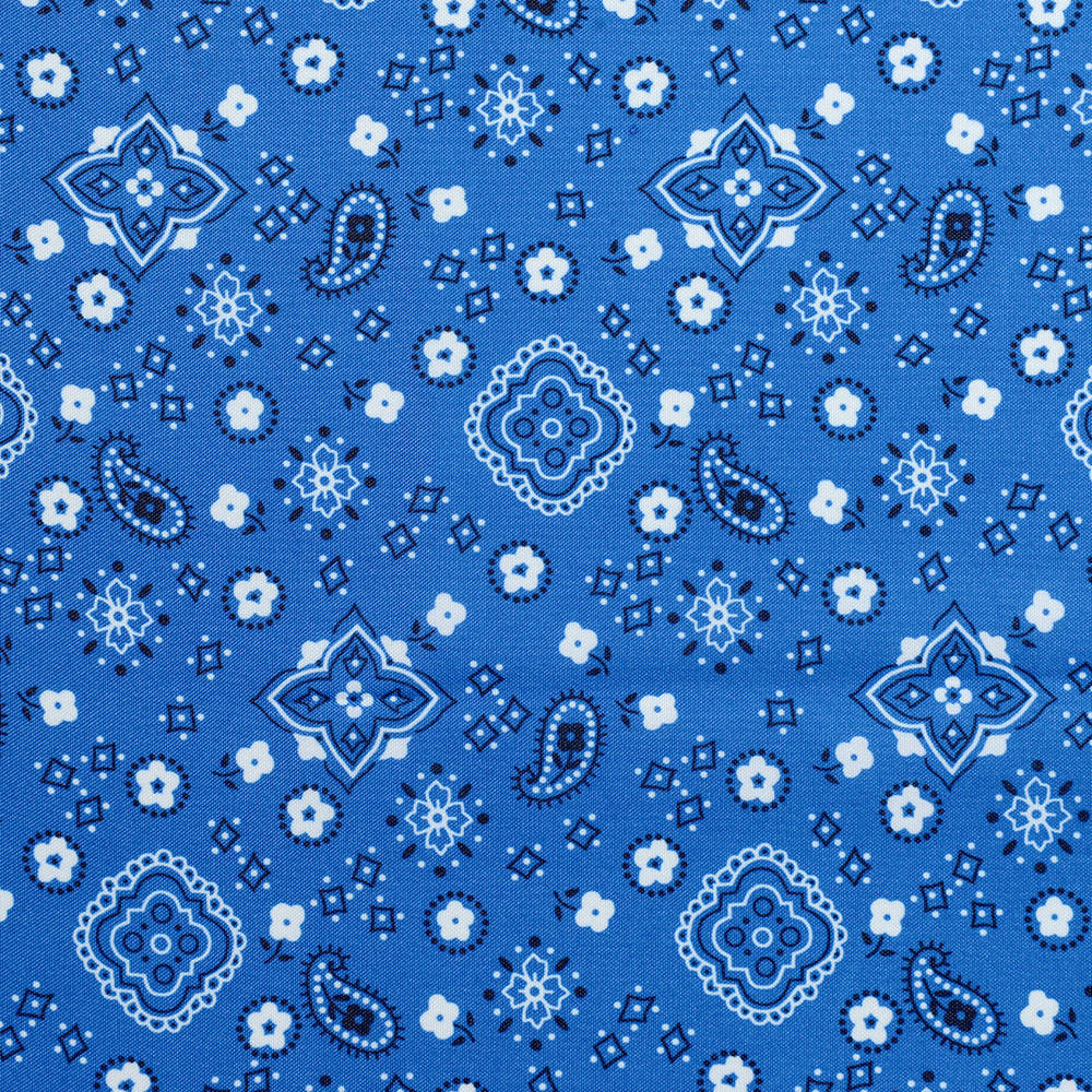 Classic Blue Bandana - Symbol of Versatility Wallpaper