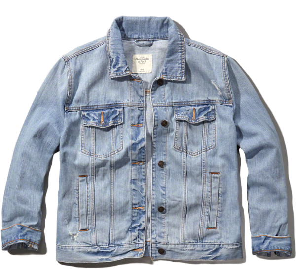 Classic Blue Denim Jacket PNG