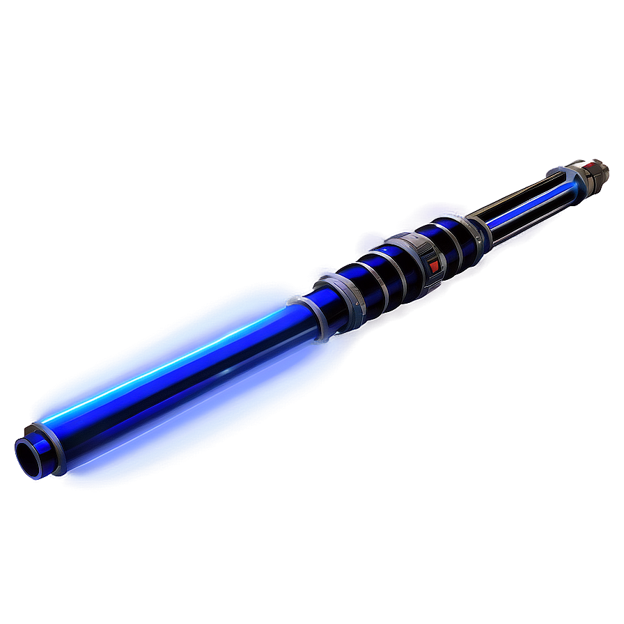 Classic Blue Lightsaber Design Png 8 PNG