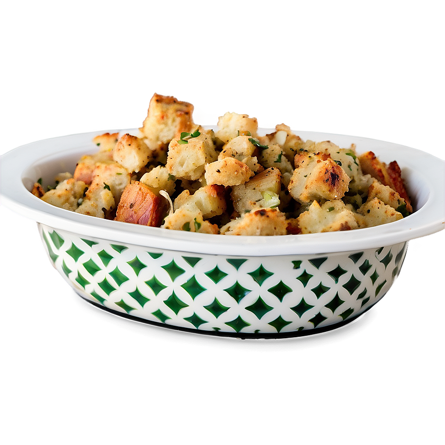 Classic Bread Stuffing Png 06272024 PNG