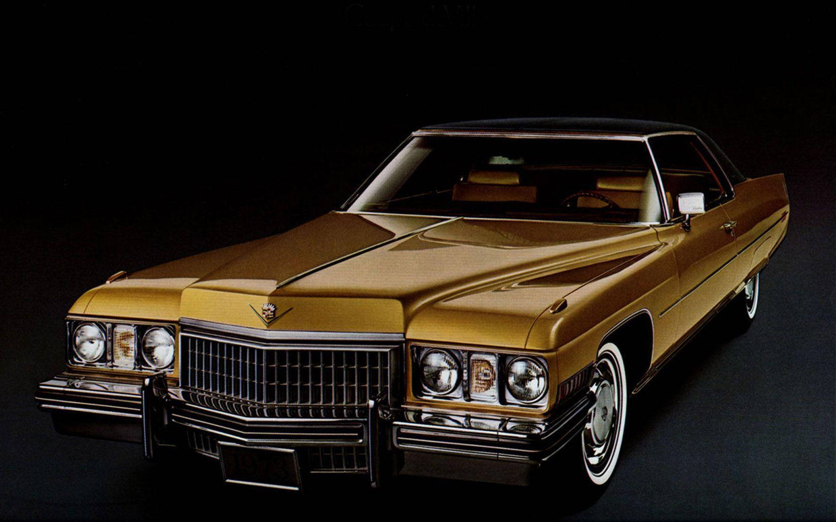 Classic Brown Cadillac Car