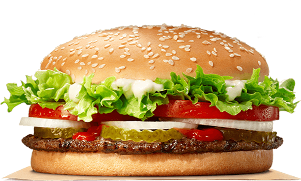 Classic Burger Transparent Background PNG