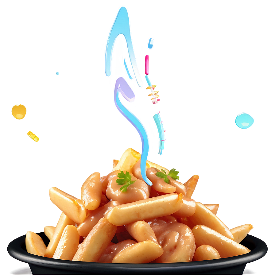 Classic Canadian Poutine Recipe Png Dhe PNG