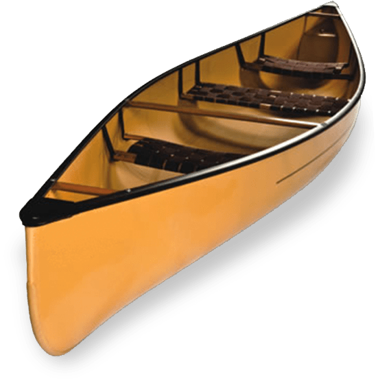 Classic Canoe Isolated PNG