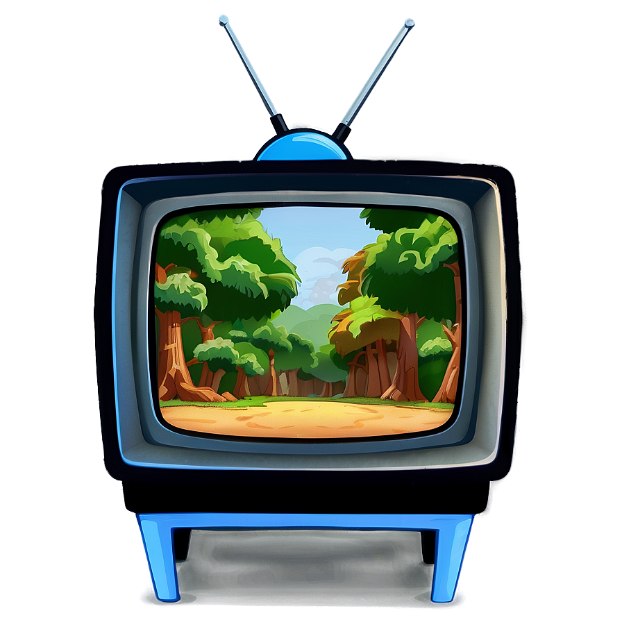 Download Classic Cartoon Tv Png 06132024 | Wallpapers.com