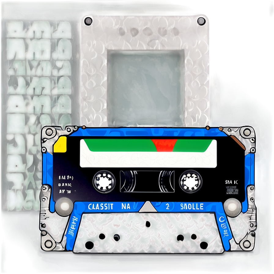 Classic Cassette Design Png Iee67 PNG