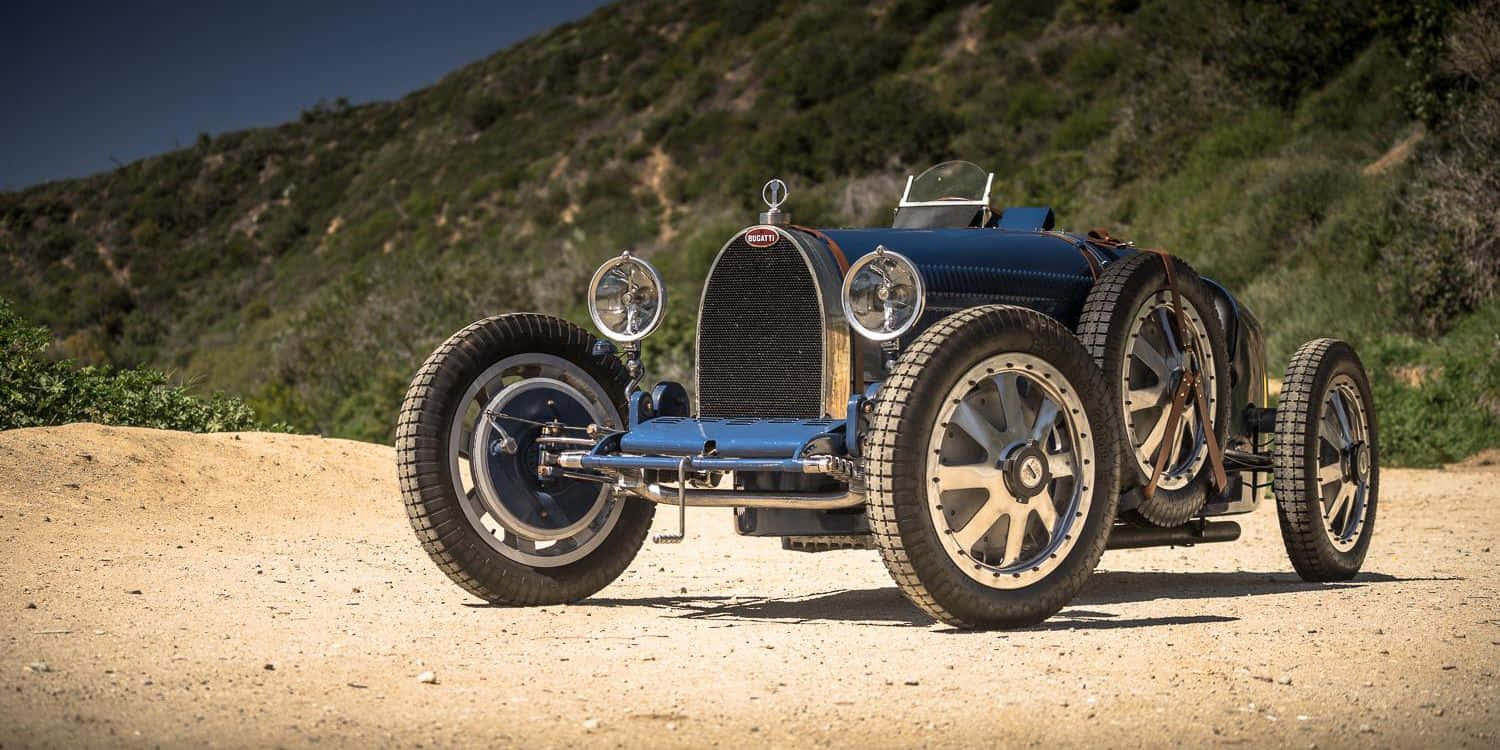Classic Charm - Bugatti Type 35 In Full Glory Wallpaper