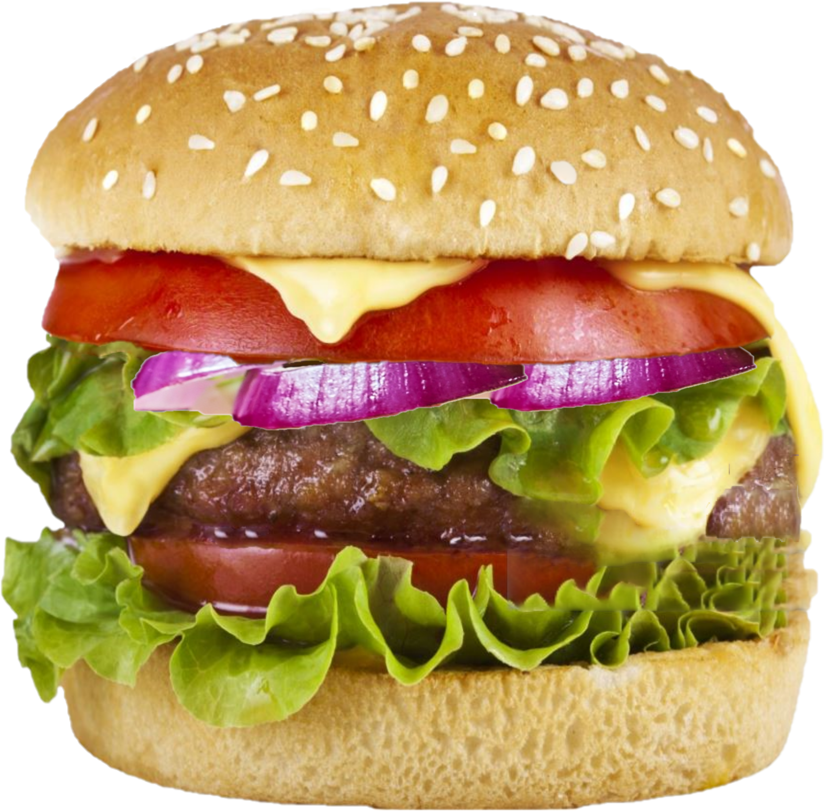 Classic Cheeseburger Delicious Fast Food.png PNG