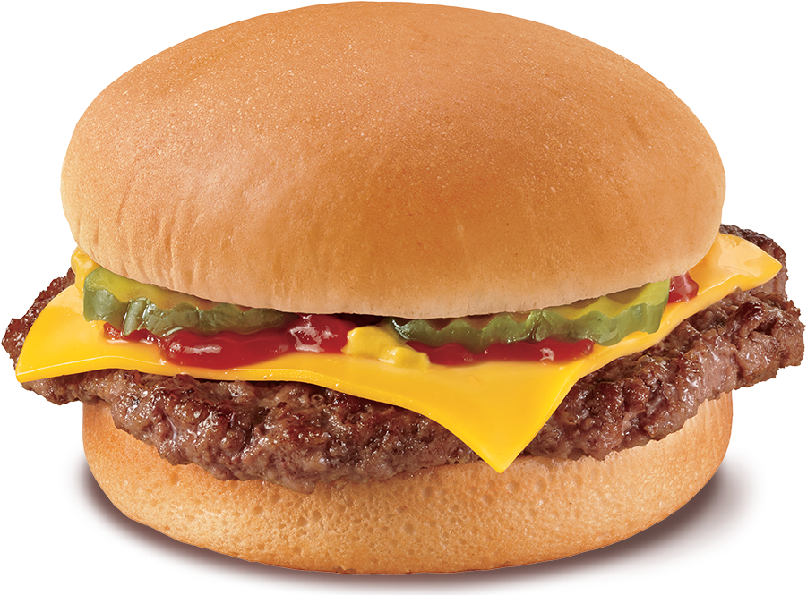 Download Classic Cheeseburger Delicious Fast Food.png | Wallpapers.com