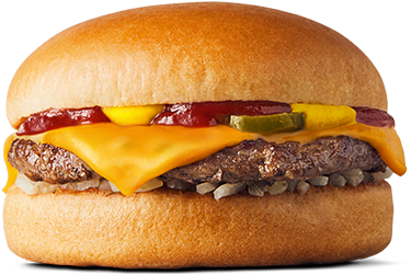 Classic Cheeseburger Deliciousness PNG